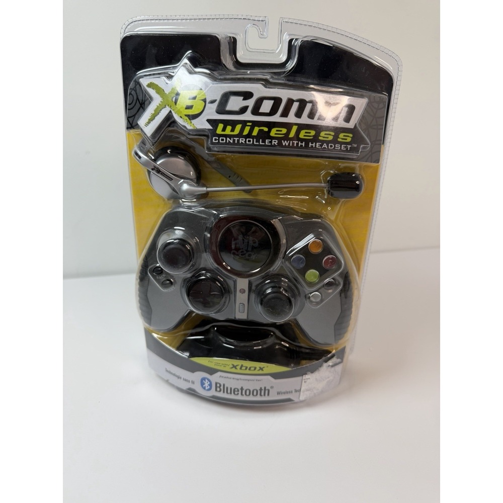 NEW Sealed Hip Gear XB-Comm Wireless Controller‎ w/ Headset Original Xbox